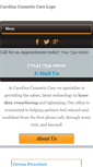 Mobile Screenshot of carolinacosmeticcare.com